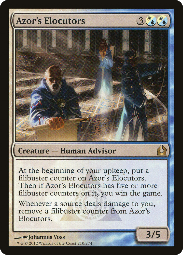 Azor's Elocutors (210) Foil - Return to Ravnica