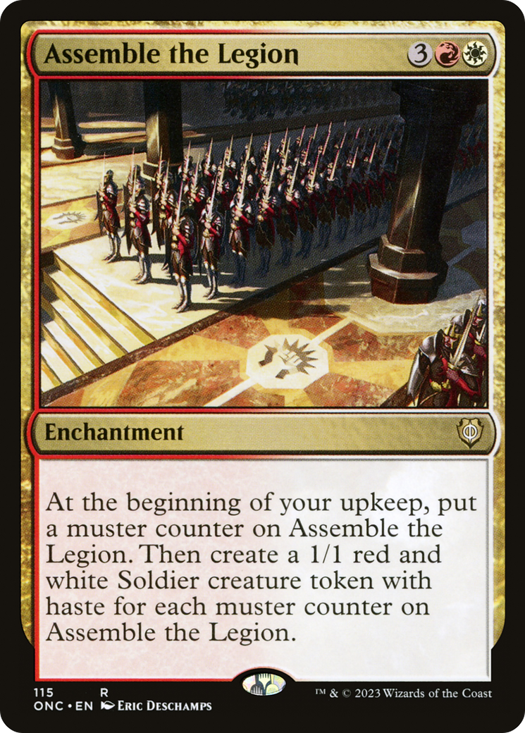 Assemble the Legion (115) - Phyrexia: All Will Be One Commander