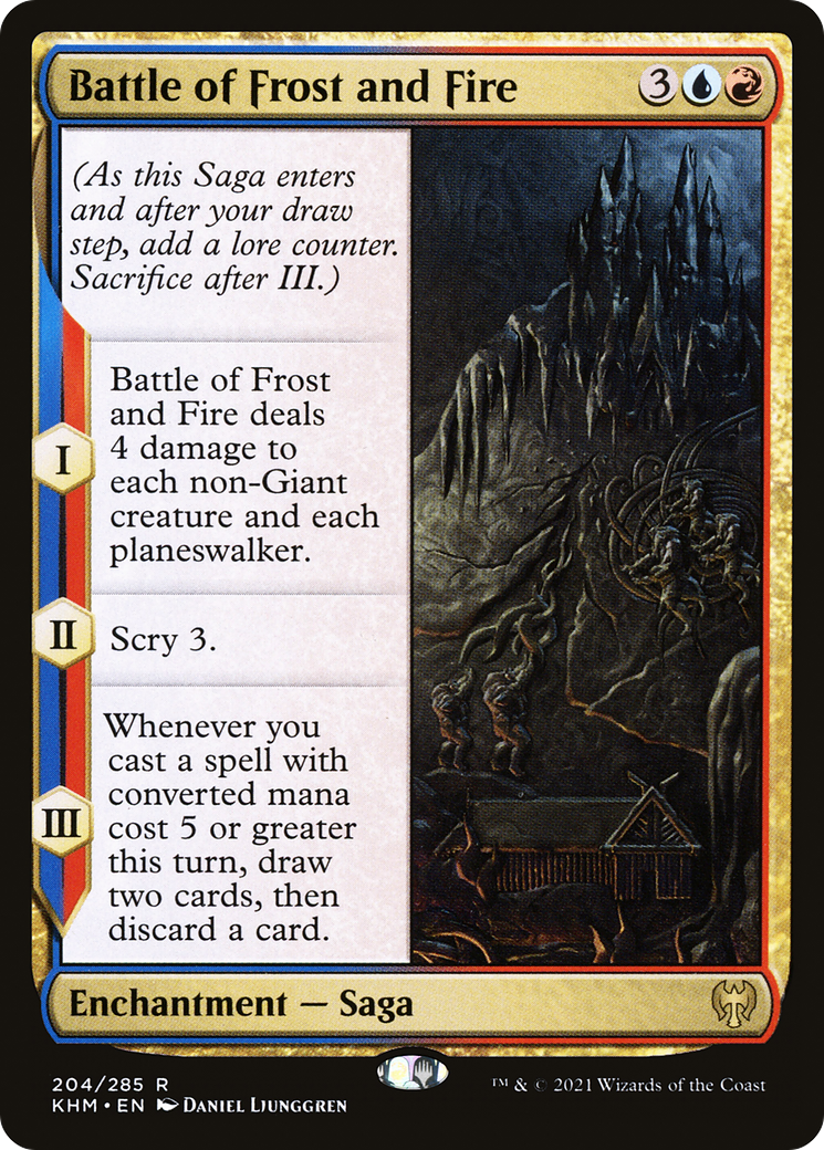 Battle of Frost and Fire (204) Foil - Kaldheim
