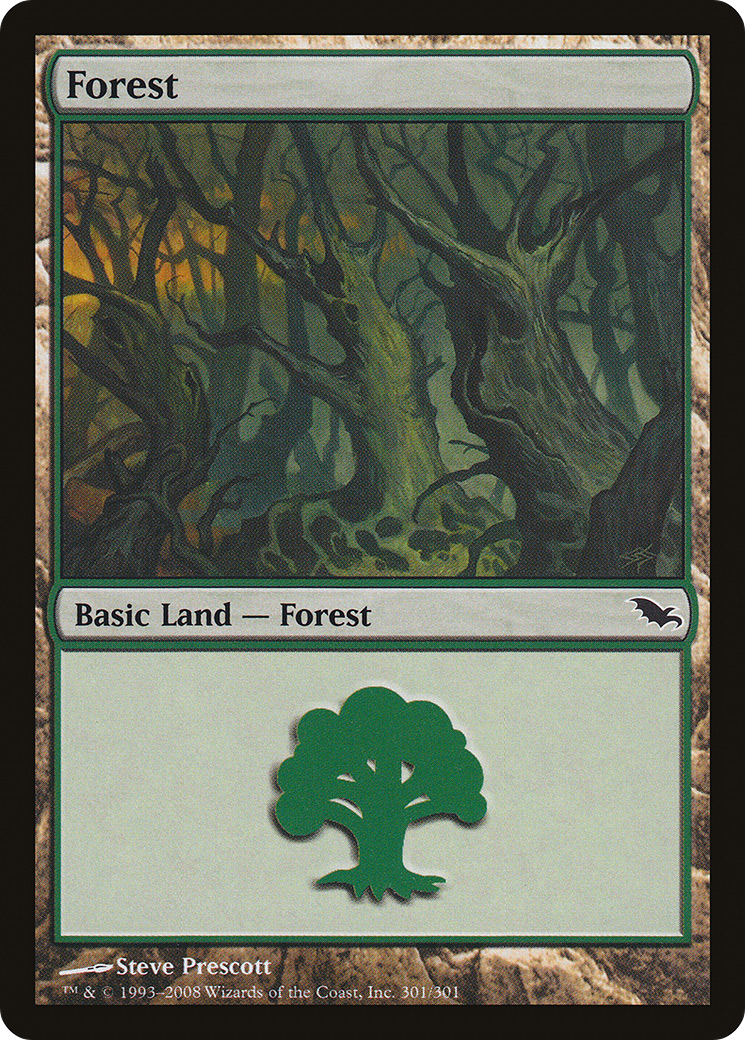 Forest (301) Foil - Shadowmoor