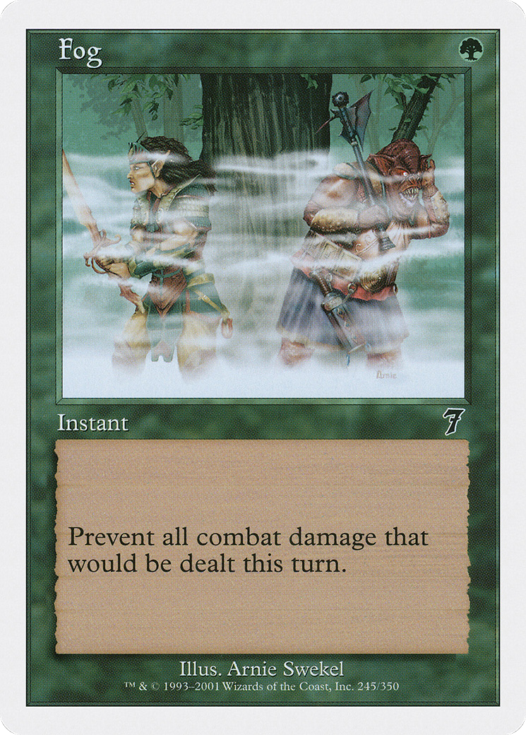 Fog (245) Foil - Seventh Edition
