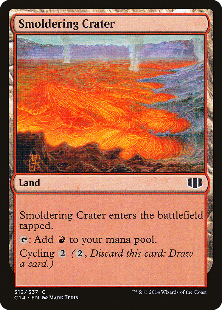 Smoldering Crater (312) - Commander 2014