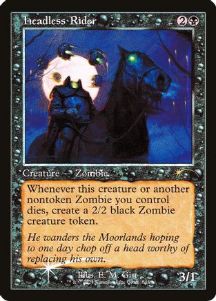 Headless Rider (Retro) (844) Foil - Secret Lair Drop