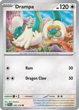 Drampa (130) Reverse Holofoil - Journey Together