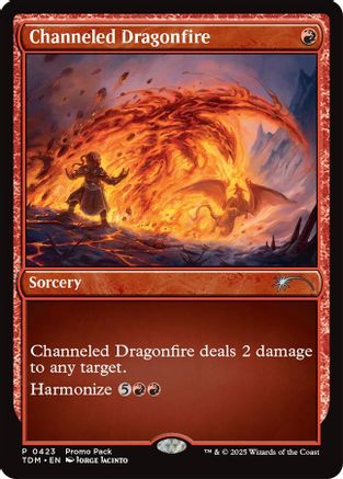 Channeled Dragonfire (423) - Promo Pack: Tarkir: Dragonstorm
