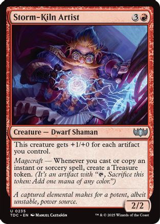 Storm-Kiln Artist (235) - Commander: Tarkir: Dragonstorm