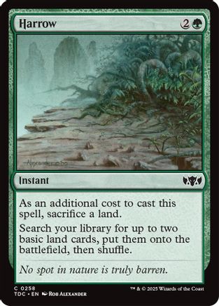 Harrow (254) - Commander: Tarkir: Dragonstorm