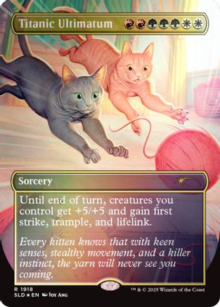 Titanic Ultimatum (1918) Foil - Secret Lair Drop Series