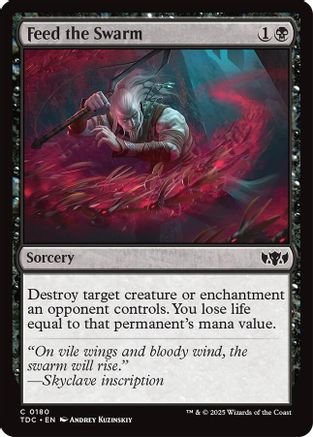 Feed the Swarm (180) - Commander: Tarkir: Dragonstorm