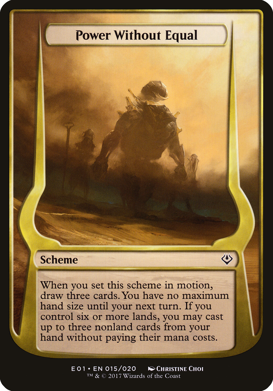 Power Without Equal (Archenemy: Nicol Bolas) (015) - Archenemy: Nicol Bolas Schemes