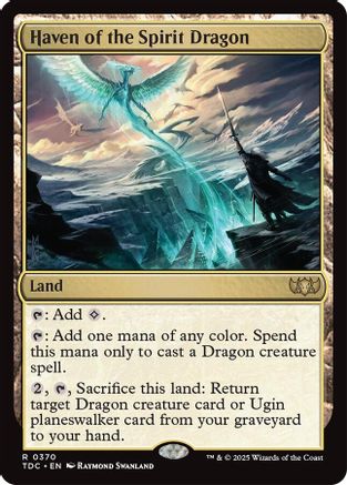 Haven of the Spirit Dragon (370) - Commander: Tarkir: Dragonstorm