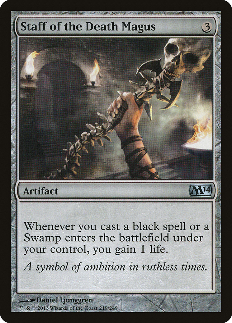 Staff of the Death Magus (219) - Magic 2014