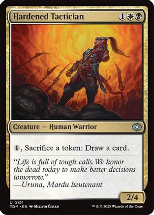 Hardened Tactician (191) - Tarkir: Dragonstorm
