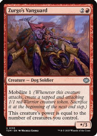 Zurgo's Vanguard (133) - Tarkir: Dragonstorm