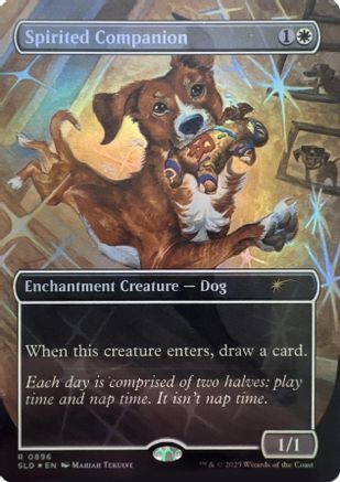 Spirited Companion (896) Foil - Secret Lair Drop Series