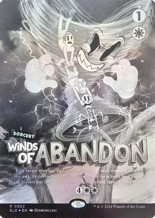 Winds of Abandon (Black & White Foil) (882) Foil - Secret Lair Drop