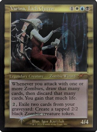Varina, Lich Queen (Retro) (861) Foil - Secret Lair Drop