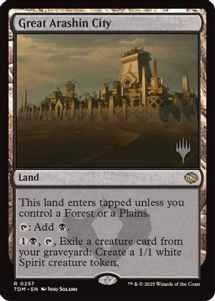Great Arashin City (257) - Promo Pack: Tarkir: Dragonstorm