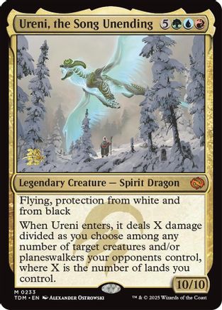 Ureni, the Song Unending (233) Foil - Prerelease Cards