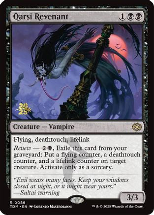 Qarsi Revenant (086) Foil - Prerelease Cards