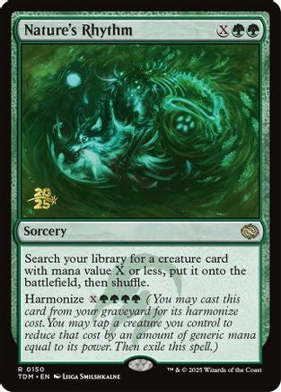 Nature's Rhythm (150) Foil - Prerelease Cards