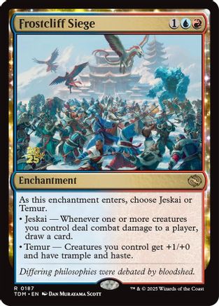 Frostcliff Siege (187) Foil - Prerelease Cards