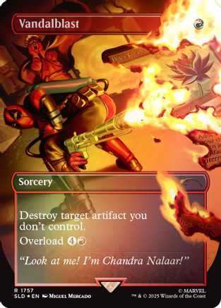 Vandalblast (1757) (Rainbow Foil) (1757) Foil - Secret Lair Drop