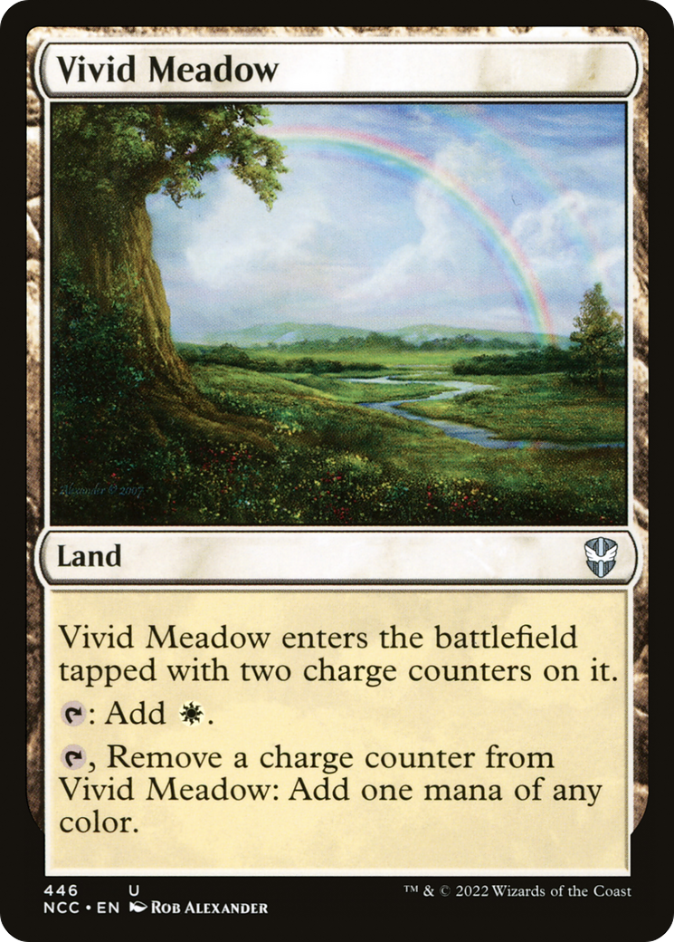 Vivid Meadow (446) - New Capenna Commander