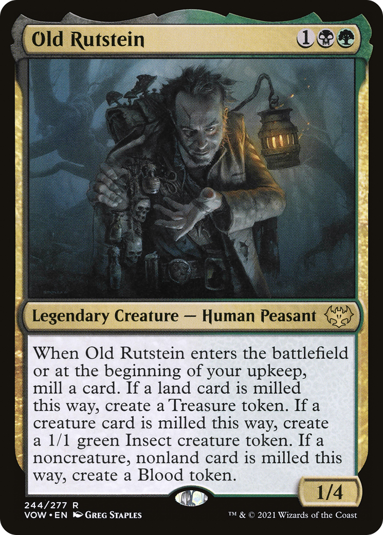Old Rutstein (244) Foil - Innistrad: Crimson Vow