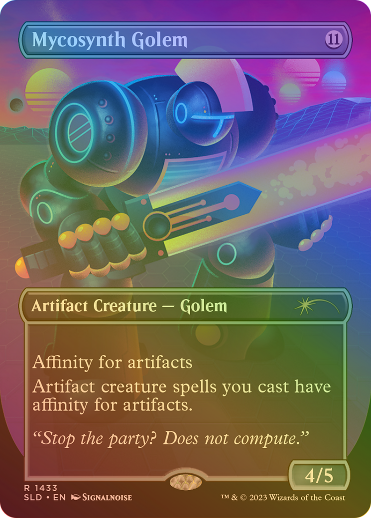 Mycosynth Golem (1433★) Foil - Secret Lair Drop