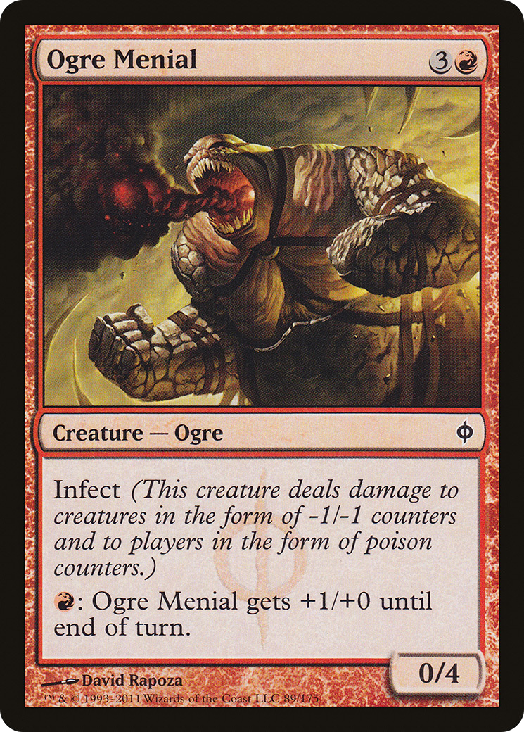 Ogre Menial (089) Foil - New Phyrexia