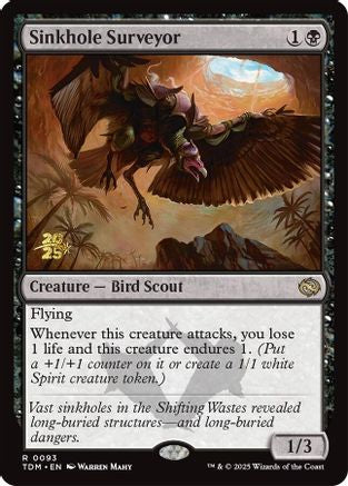 Sinkhole Surveyor (093) Foil - Prerelease Cards