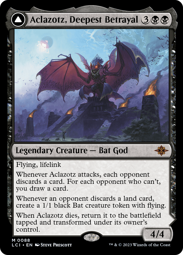Aclazotz, Deepest Betrayal (088) - The Lost Caverns of Ixalan