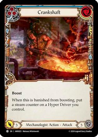 Crankshaft (Blue) (AMX025) - Armory Deck: Maxx Nitro