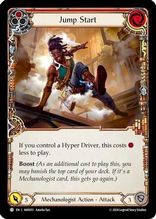 Jump Start (Red) (AMX011) - Armory Deck: Maxx Nitro