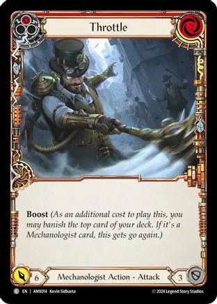 Throttle (Red) (AMX014) - Armory Deck: Maxx Nitro