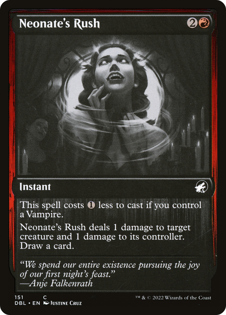 Neonate's Rush (151) Foil - Innistrad: Double Feature