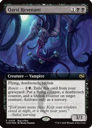 Qarsi Revenant (Extended Art) (426) Foil - Buy-A-Box Promos
