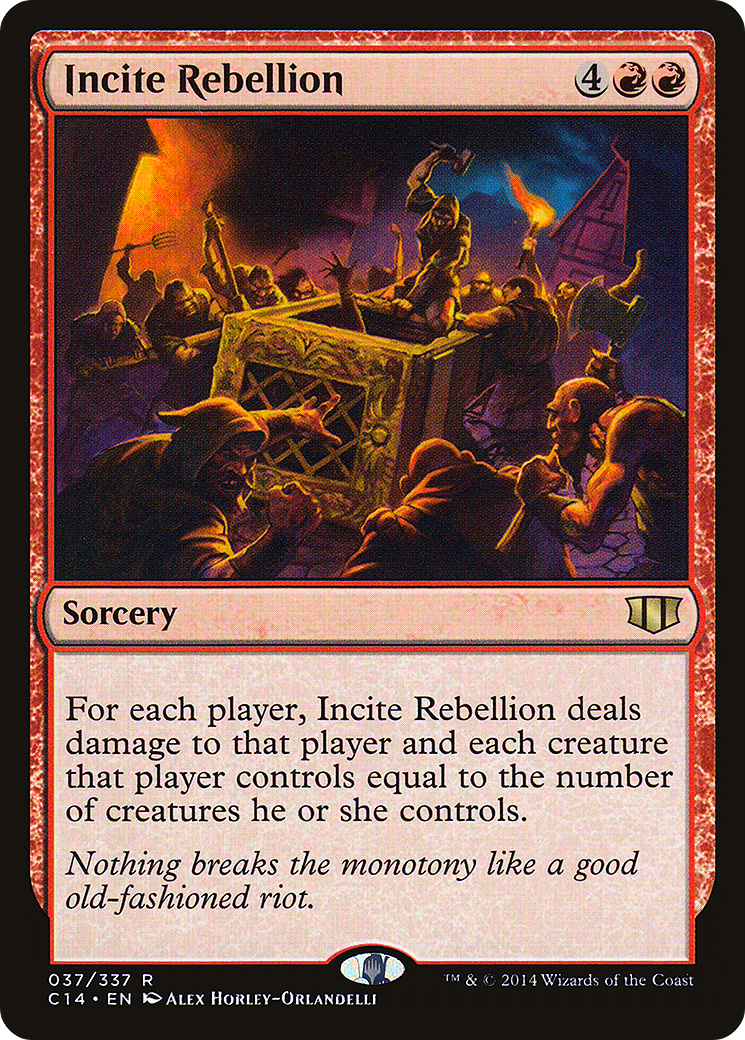 Incite Rebellion (037) - Commander 2014