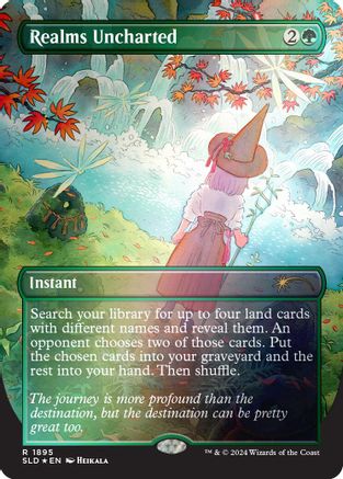 Realms Uncharted (1895) Foil - Secret Lair Drop Series