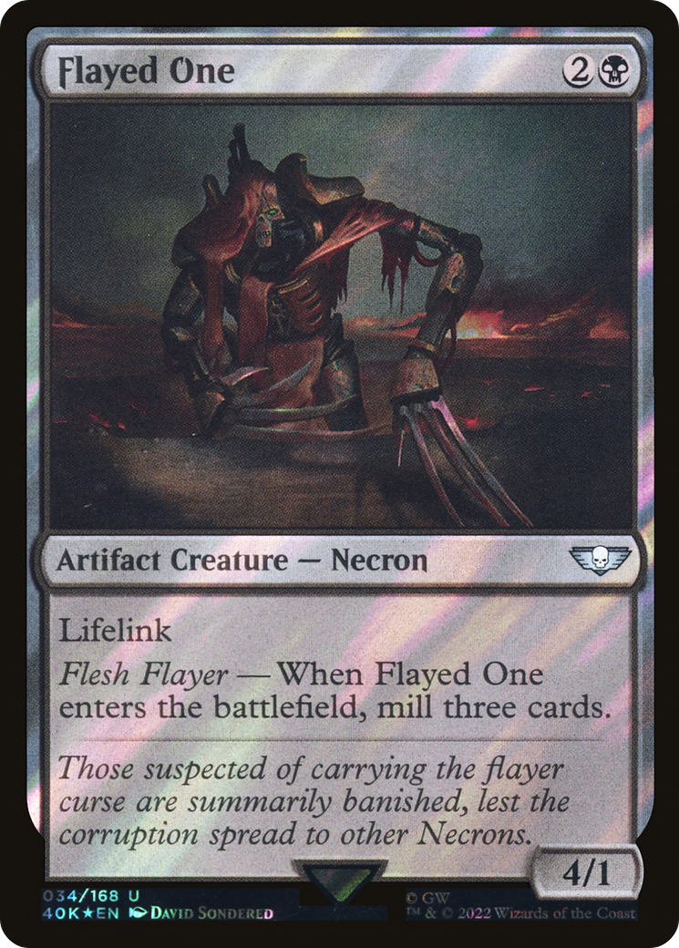 Flayed One (034) Surge Foil - Warhammer 40,000 Commander