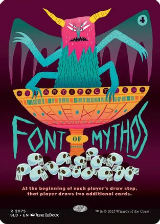 Font of Mythos (2075) - Secret Lair Drop