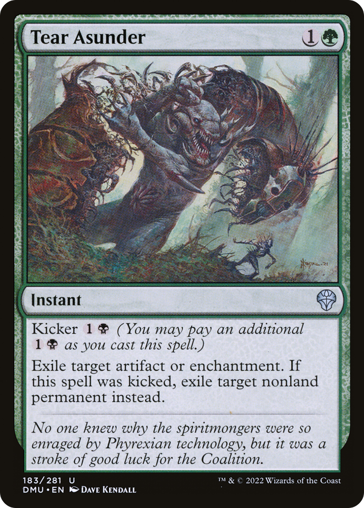 Tear Asunder (183) Foil - Dominaria United
