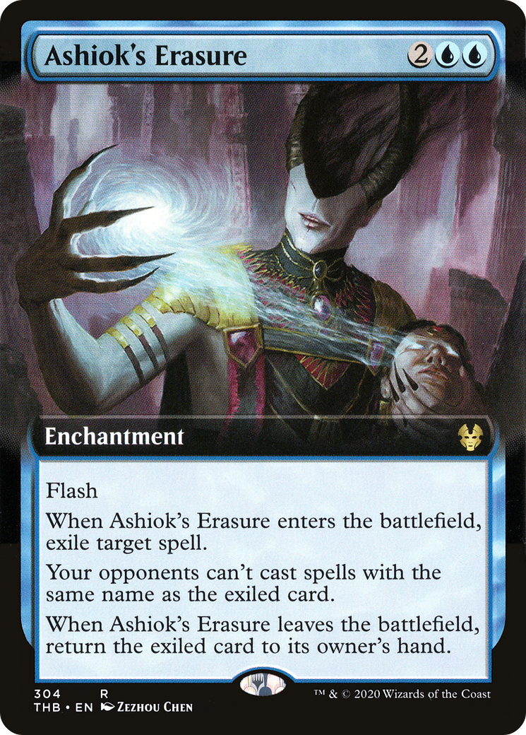 Ashiok's Erasure (Extended Art) (304) - Theros Beyond Death