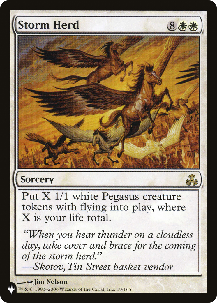 Storm Herd (GPT-19) - The List