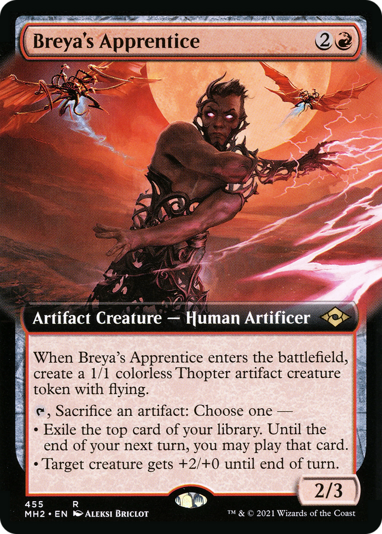 Breya's Apprentice (Extended Art) (455) - Modern Horizons 2