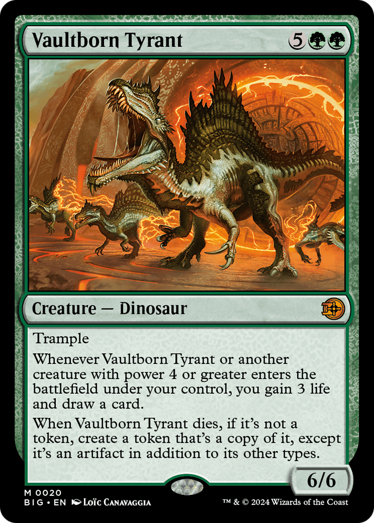 Vaultborn Tyrant (020) Foil - The Big Score