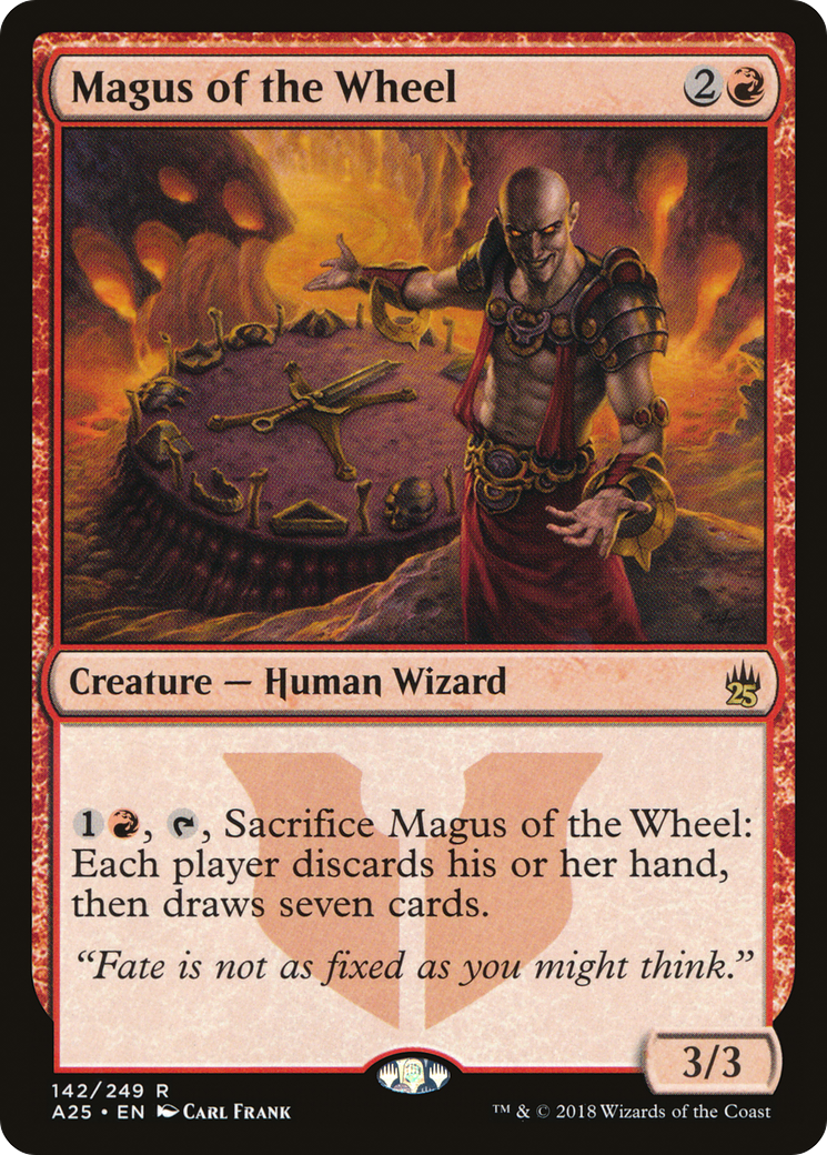 Magus of the Wheel (142) Foil - Masters 25