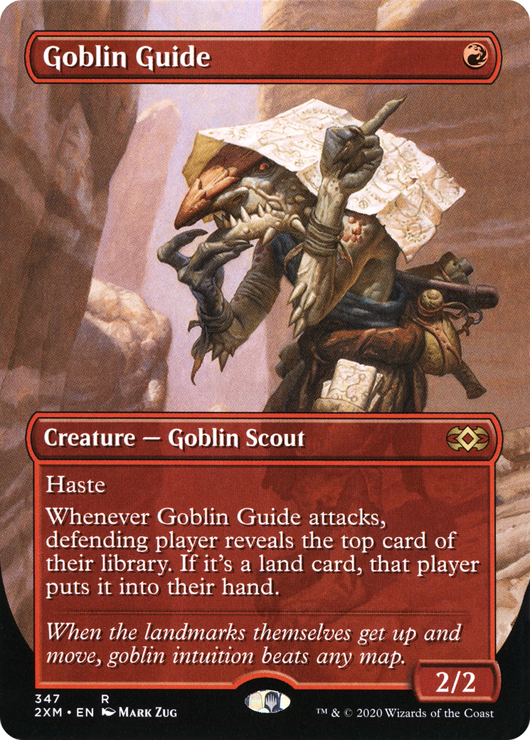 Goblin Guide (Borderless) (347) Foil - Double Masters
