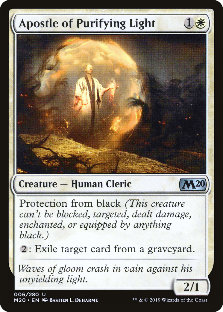 Apostle of Purifying Light (006) Foil - Core Set 2020